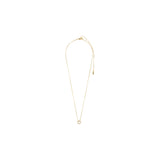 ROGUE recycled crystal halo necklace