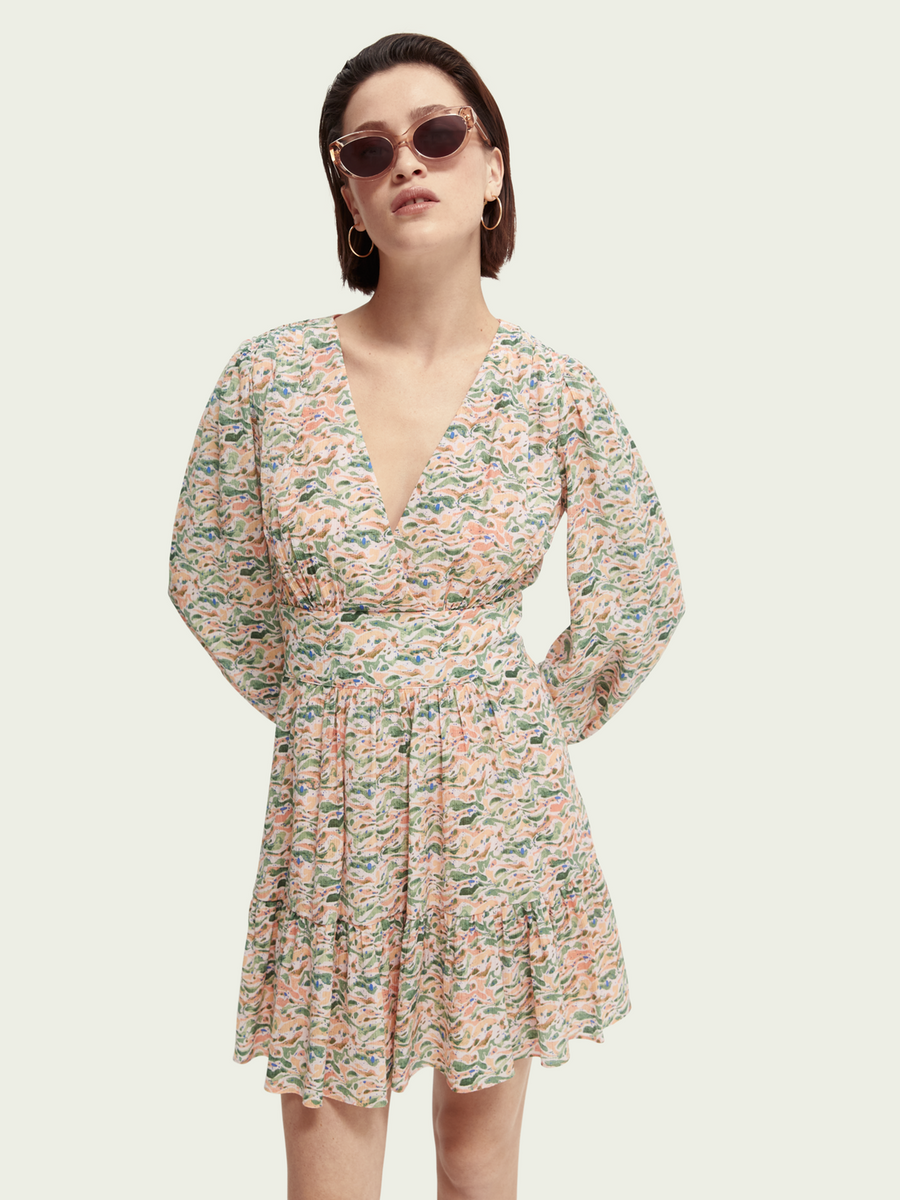 Allover Printed Dress