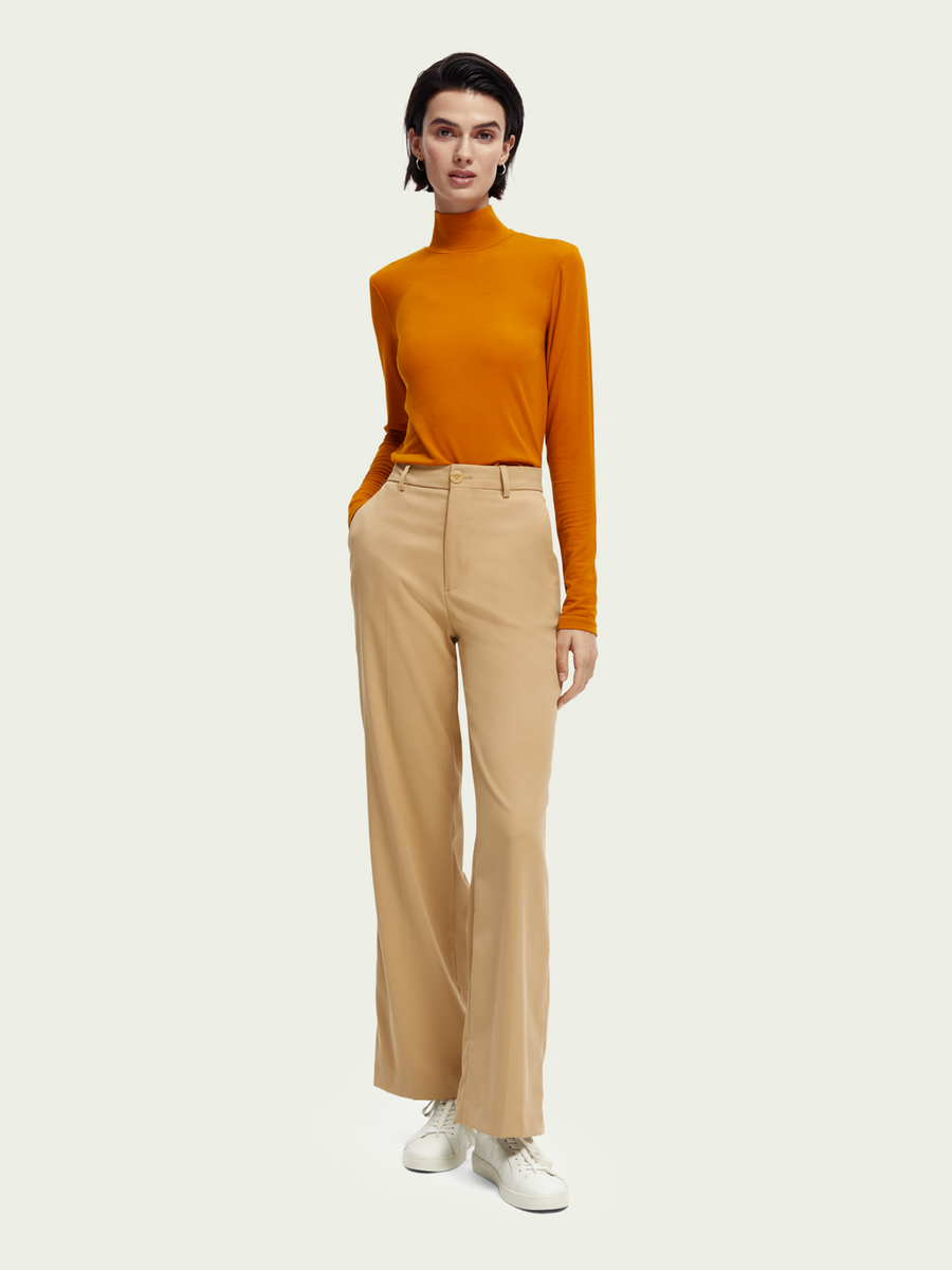 Turtle Neck Long Sleeved Top