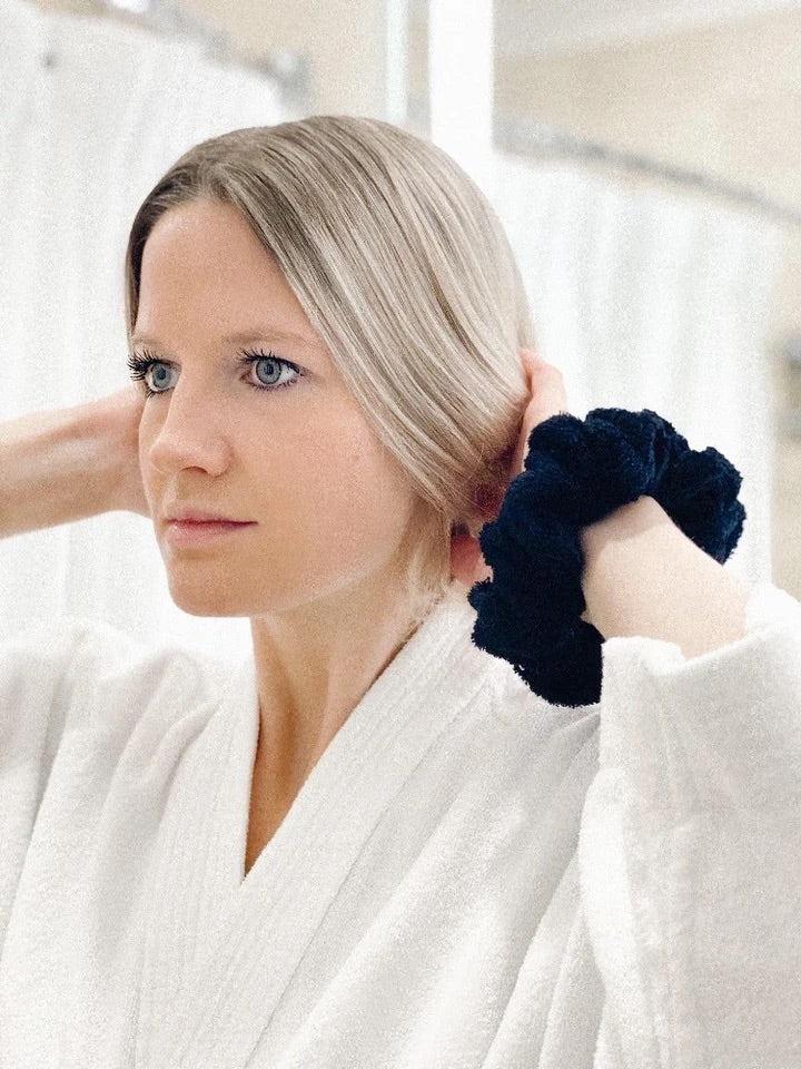 Spa Bamboo Terry Scrunchie - Classic