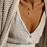 Throat Chakra Necklace - Amazonite